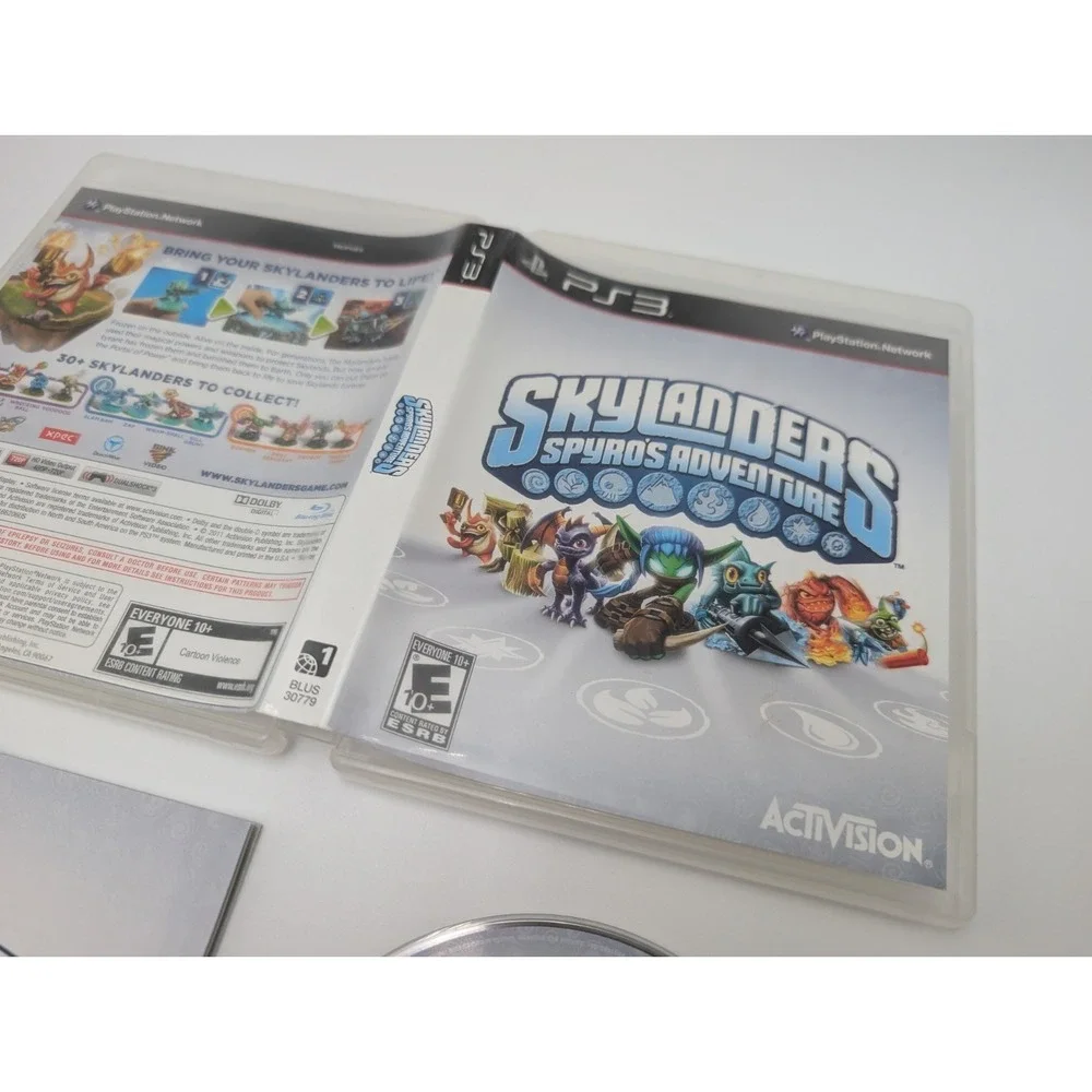 Skylanders Spyro's Adventure PS3 Cib Complete Tested Working Ps3